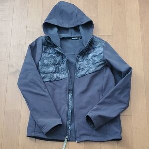 Paradox Kids Jacket - Dark Gray with Camouflage Accents